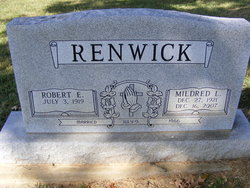 Mildred L Renwick 
