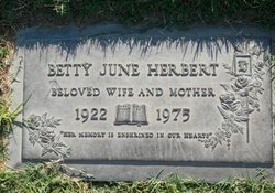 Betty June <I>LaFaver</I> Herbert 