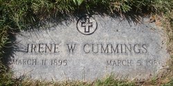 Irene W Cummings 