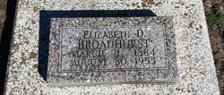 Elizabeth Dugan Broadhurst 