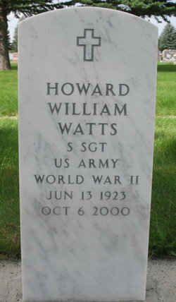 Sgt Howard William Watts 