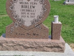 Melba Fern <I>Hubbell</I> Birlew 