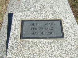 Edith <I>Lynch</I> Adams 