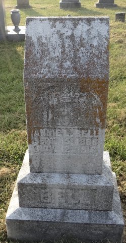 Annie L <I>Hayes</I> Bell 