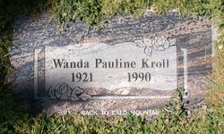 Wanda Pauline <I>Hill</I> Kroll 