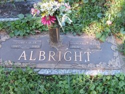 Margaret <I>Wells</I> Albright 