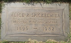 Alice Pearl Spickelmier 