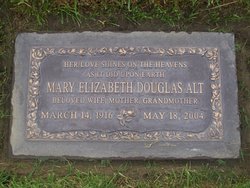 Mary Elizabeth <I>Douglas</I> Alt 