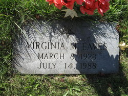 Virginia Marie <I>Collins</I> Eaves 
