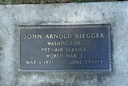 John Arnold Riegger 