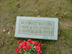 Maggie Beatrice <I>Terry</I> Beason 
