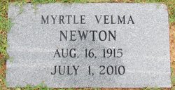 Myrtle Velma Newton 