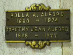 Rolla Albert Alford 