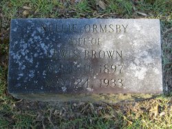 Nellie <I>Ormsby</I> Brown 