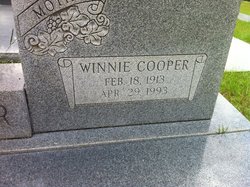 Winnie Iola <I>Cooper</I> Carver 