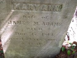 Mary Ann <I>Paine</I> Adams 