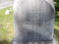 Lucy Barney <I>Dodge</I> Vose 