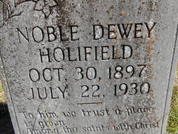 Noble Dewey Holifield 