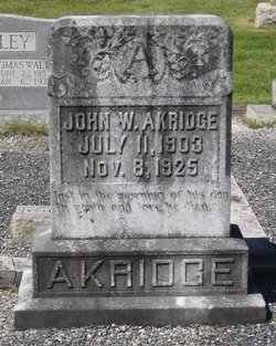 John Wesley Akridge 