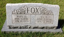 Mary Dell <I>Crites</I> Fox 