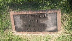Avon Wendell Ball 