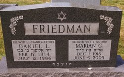 Marian G. <I>Garfield</I> Friedman 