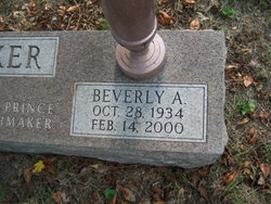 Beverly A. <I>Baxman</I> Baker 