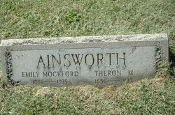 Emily <I>Mockford</I> Ainsworth 