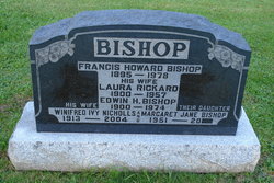 Laura <I>Rickard</I> Bishop 