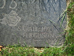 Sarah Joyce <I>Ferguson</I> Fields 