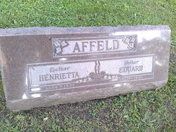 Henrietta <I>Roloff</I> Affeld 