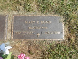Mary E. <I>Dees</I> Bond 