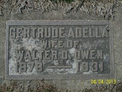 Gertrude Adella <I>Batrum</I> Owen 