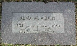 Alma Maria <I>Andersson</I> Alden 