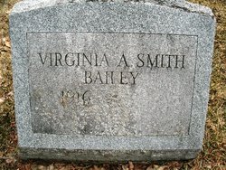 Virginia A <I>Smith</I> Bailey 