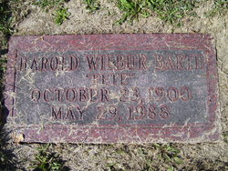 Harold Wilbur “Pete” Barth 