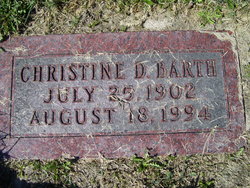 Christine D <I>Busbey</I> Barth 