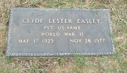 Clyde Lester Easley 