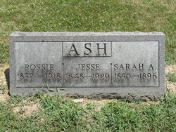 Sarah Ann <I>Gilmore</I> Ash 