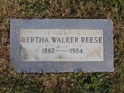 Bertha Lillian <I>Walker</I> Reese 