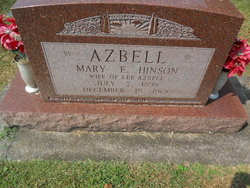 Mary Elizabeth <I>Morrison</I> Azbell 