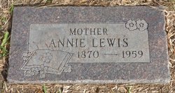Annie <I>Ketch</I> Lewis 