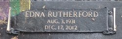 Edna Marie <I>Rutherford</I> Bradford 