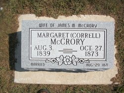 Margaret <I>Correll</I> McCrory 