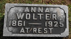 Anna <I>Schroeder</I> Wolter 