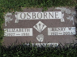 Elizabeth Helen <I>Osiowy</I> Osborne 