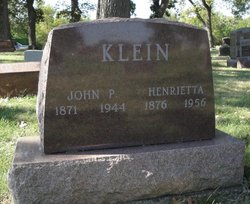 Henrietta <I>Klein</I> Klein 