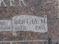 Bertha M. <I>Pettijohn</I> Barker 