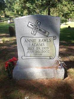 Annie <I>Rawls</I> Adams 