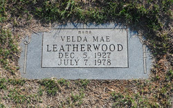 Velda Mae <I>Josey</I> Leatherwood 